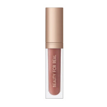 Beauty For Real Lip Gloss + Shine Nudist  Beige Nude Pink  Nicht klebriger, aufpolsternder und feuchtigkeitsspendender Glanz  Leicht und spiegelnd
