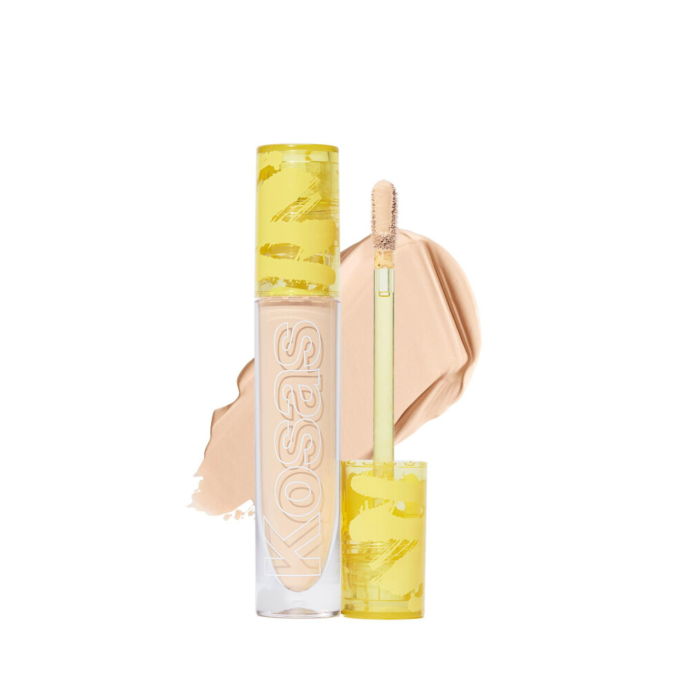 Kosas Revealer Concealer - Medium Coverage Makeup With Hyaluronic Acid Conceals Dark Circles Under Eyes Dark Spots And Blemishes + Brightens H