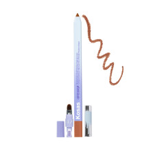 Kosas Hotliner Retrattile Ritrattabile matita per labbra con pennello e affilatore incorporato - Easy Contouring idratante a lungo termine - Texture
