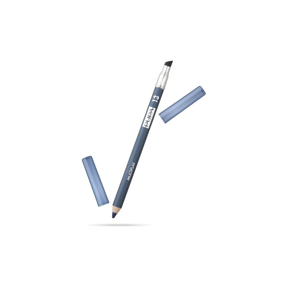 Pupa Milano Multiplay Eye Pencil - Creamy Blendable Eyeliner With Smudge Tip - Create Long Wearing Glamorous Intensity - Smooth And Lasting Col