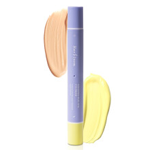 HERBLOOM Bakuchiol Dual Vita krem ??pod oczy | Dwustronny koreanski krem ??pod oczy na cienie i drobne linie | Tinted Day Concealer Retinal Night Car