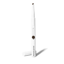 MADLUVV Exacto Brow Pencil for Flawless Long Lasting Realistic Brows with Dual-Ended Design Featuring Retractable Blade Tip for Precise Hair Li
