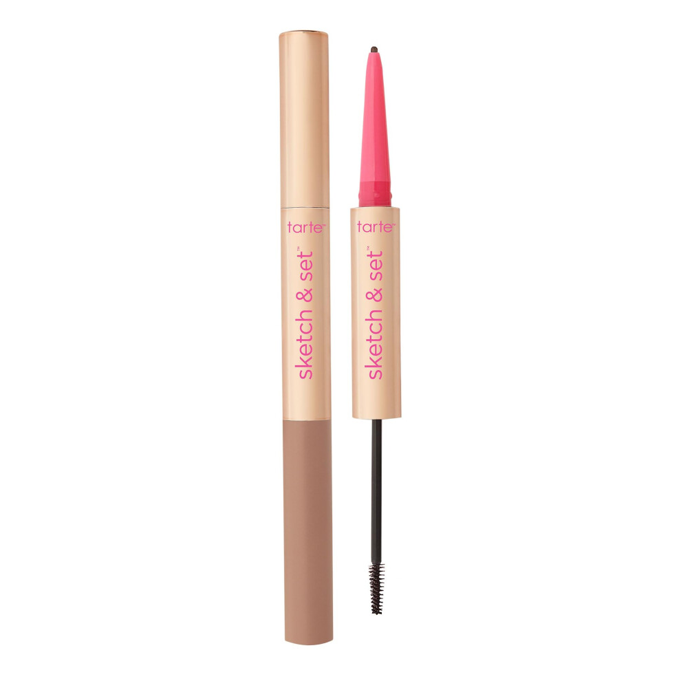 Tarte Cosmetics Tarte Big Ego Sketch And Set Brow Pencil And Tinted Gel - Ash Blonde - Full Size