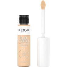 L'Oreal Paris True Match Radiant Serum Concealer Brightening Under Eye Concealer Meikkivoide 1,5 % Hyaluronihappoa ja Kofeiinia W4 0,33 Oz