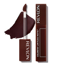 Revlon Lipstick, ColorStay Limitless Matte Liquid Lipstick, Vegan Formula, No-Budge Matte, Longwear Lipstick, Long Lasting, Lightweight/Comfortable, W