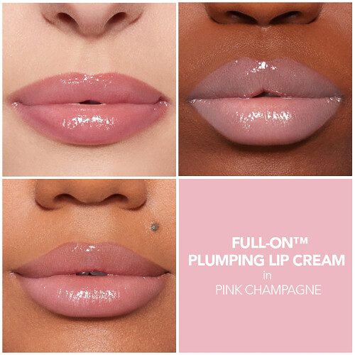 Buxom Buxom champn rosa de crema de labios llena 2