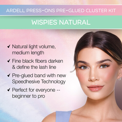 Ardell Ardell Press On Wispies Natural 60 ct 1