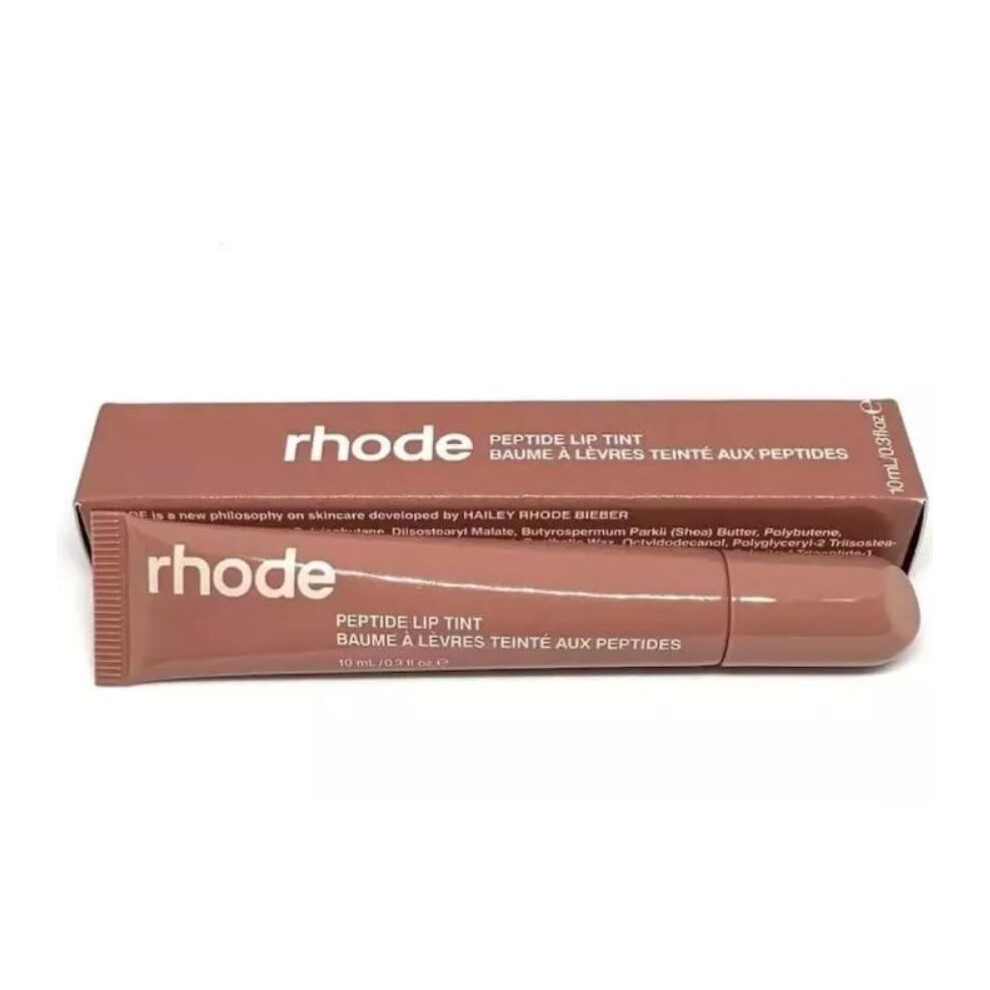 Rhode Peptide Lip Tint  Sheer Color and Hydrating Finish  3 fl oz  10ml (Toast)-image-OPC-PHXPHKM-NEW