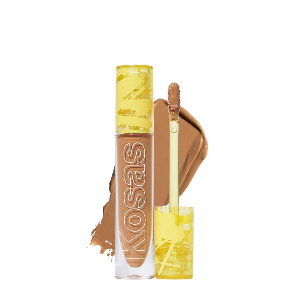 Kosas Dark Revealer Concealer - Medium Coverage Makeup With Hyaluronic Acid Conceals Circles Under Eyes Spots And Blemishes + Brightens H