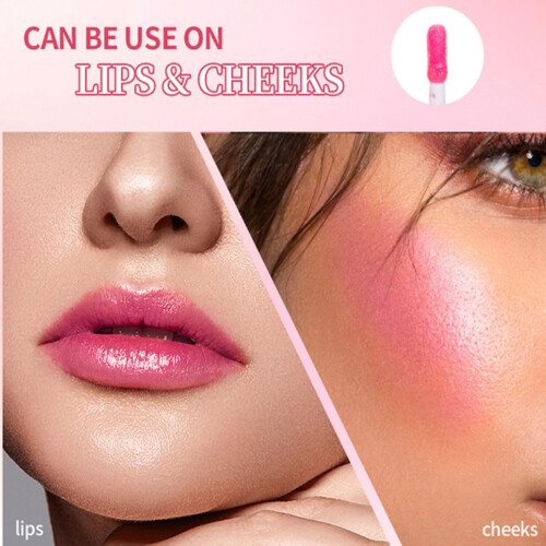 Gloss à Lèvres Magique Changeant de Couleur, Baume à Lèvres Hydratant Rose 2