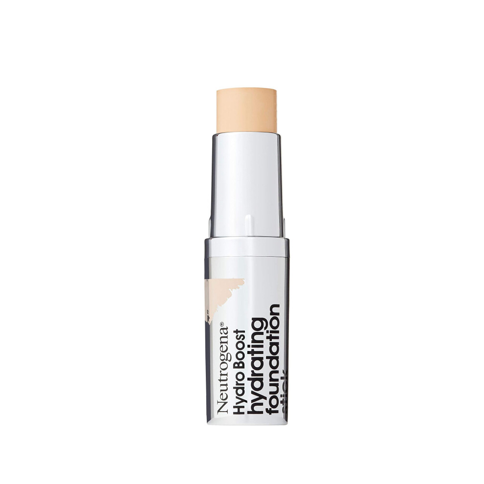 Neutrogena Hydro Boost Hydrating Foundation Stick with Hyaluronic Acid  Oil-Free & Non-Comedogenic Moisturizing Makeup for Smooth Coverage & Radi