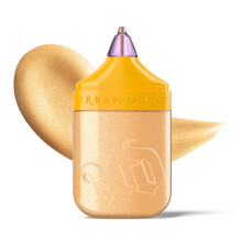 Urban Decay Face Bond Luminizer (Golden Hour - Warm Champagne Gold) All-Over Liquid Highlighter + Bronzer with 3% Niacinamide Water-Resistant Smu