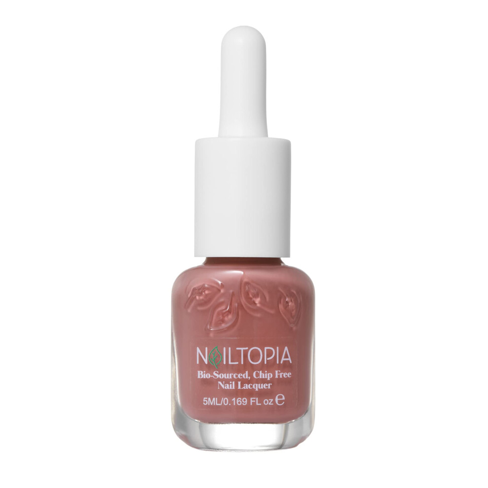 Nailtopia Bio-Sourced Chip Free Nail Lacquer - Vegan And Cruelty Free - Strengthens And Conditions Nails - Delivers Healthy Manicures And Pedicur