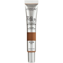 LOr?al Paris True Match jencreme i en Concealer 0,5 % hyaluronsyre Deep C9-10 0,4 fl. oz.