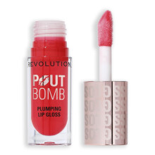 Revolution Beauty Pout Bomb Plumping Lipgloss Hoogglans voor glanzende, vollere en vollere lippen met hyaluronzuur en peptiden Veganistisch en wr