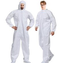 Medical Nation Hazmat-Anzüge | 25er Pack, 5X-Large | Einweg Schutzanzüge für Männer & Frauen