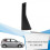 Car Left Rear Door Outer Pillar Garnish Trim Panel 72721-sag-h00 2