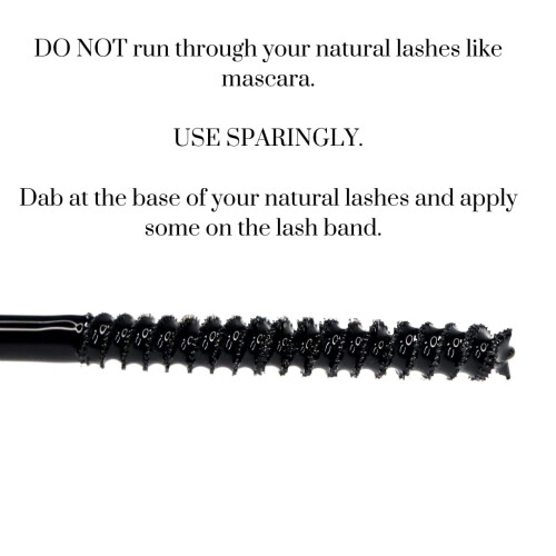 Linx Lash Glue Segmented DIY False Clluster Cluster Cluster Adhesive Latex Mascara MICCO-MASCARA (noir) 2