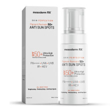 Mesoderm RX Pigment Restraint Anti Sun Spots Ultra High Protection Pigment Control-Protects Skin against Blue Light UVB UVA HEV IR-Facial Sunblock