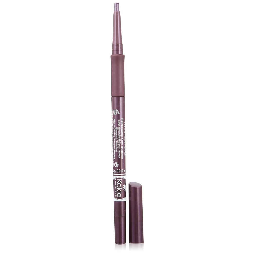 Kokie Purple Cosmetics Retractable Kohl Eyeliner Metallic 0.012 Ounce