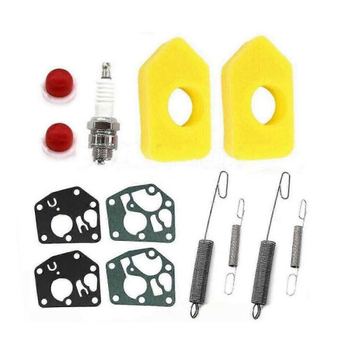 1set Air Filter Primer Bulb Spring Diaphragm Gasket Spark Plug for Sprint And Classic Series Engine 2