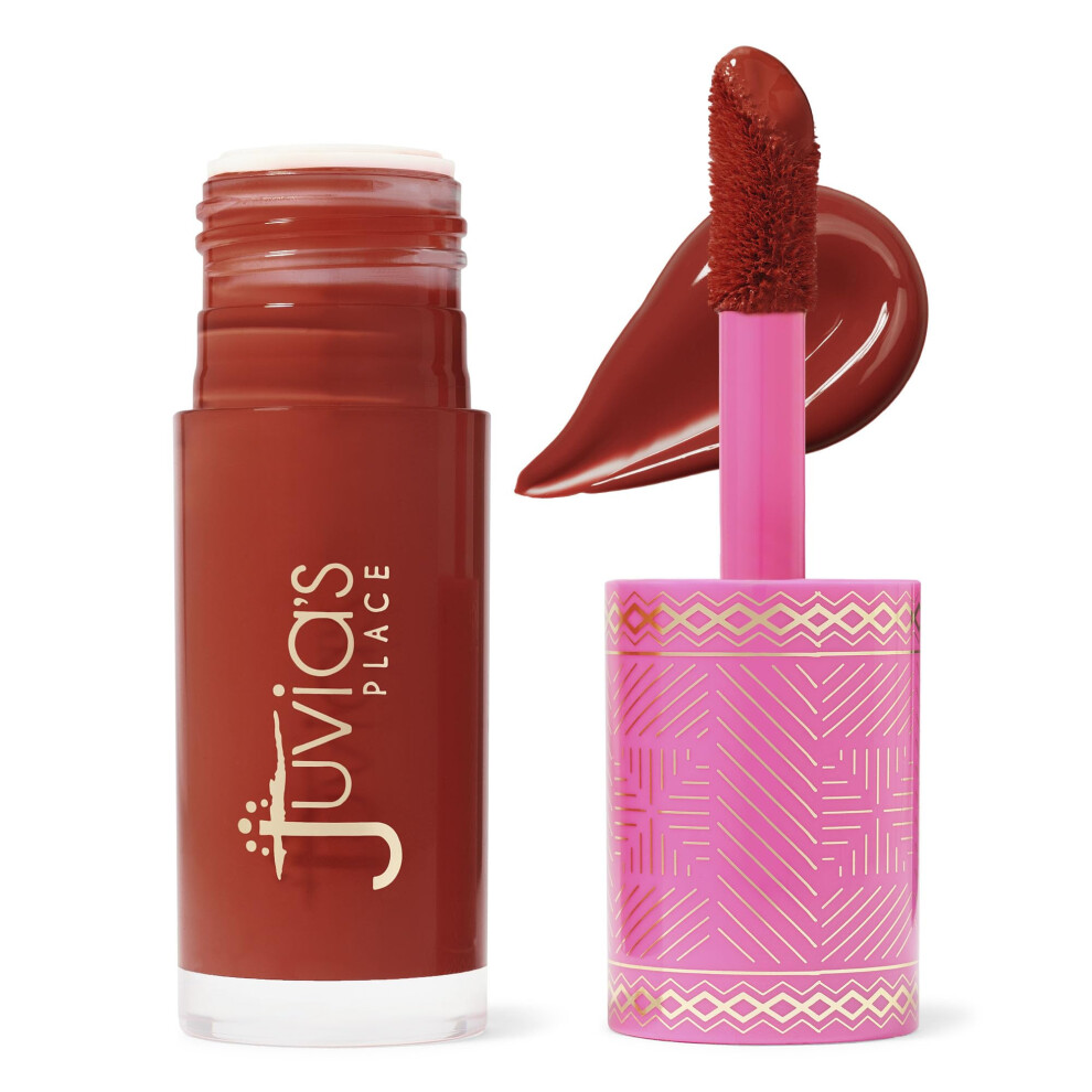 Juvia's Place Blushed Liquid Blush Sweetberries - Dewy Tint Cheeks Makeup Glow Pigment Effortless Beauty Long Lasting Cosmetics Soft Creamy Natur