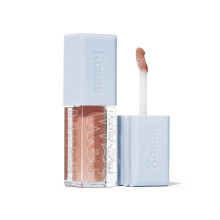 Kosas Wet Lip Oil Gloss  feuchtigkeitsspendende, aufpolsternde Lippenbehandlung mit Hyaluronsure und Peptiden, nicht klebendes Finish (entpackt)