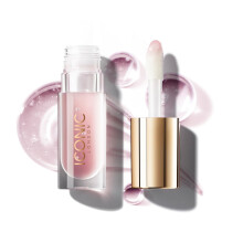 ICONIC LONDON Lustre Lippenl | Nicht klebriges, feuchtigkeitsspendendes und hochglnzendes Lippenl mit Vitamin C und Hyaluronsure, tierversuchsfre
