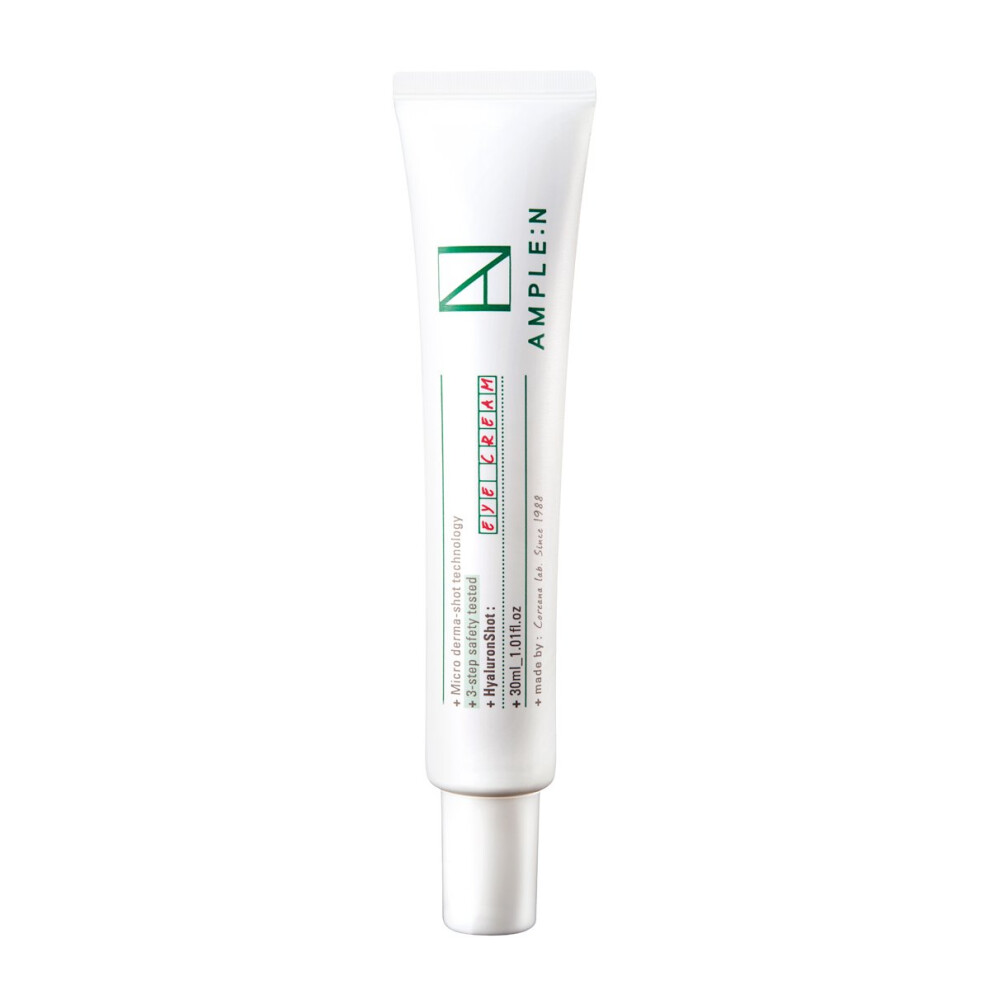 Cor?Na Cream/Dark Ample:n Hyaluron Shot Eye - Hyaluronic Acid Moisturizing Eye To Smooth Skin Texture - Minimize Wrinkles & Circles - Under Eye Mo
