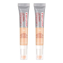 Rimmel Lasting Finish Breathable Concealer Fair 0.23 Fl Oz Pack of 2