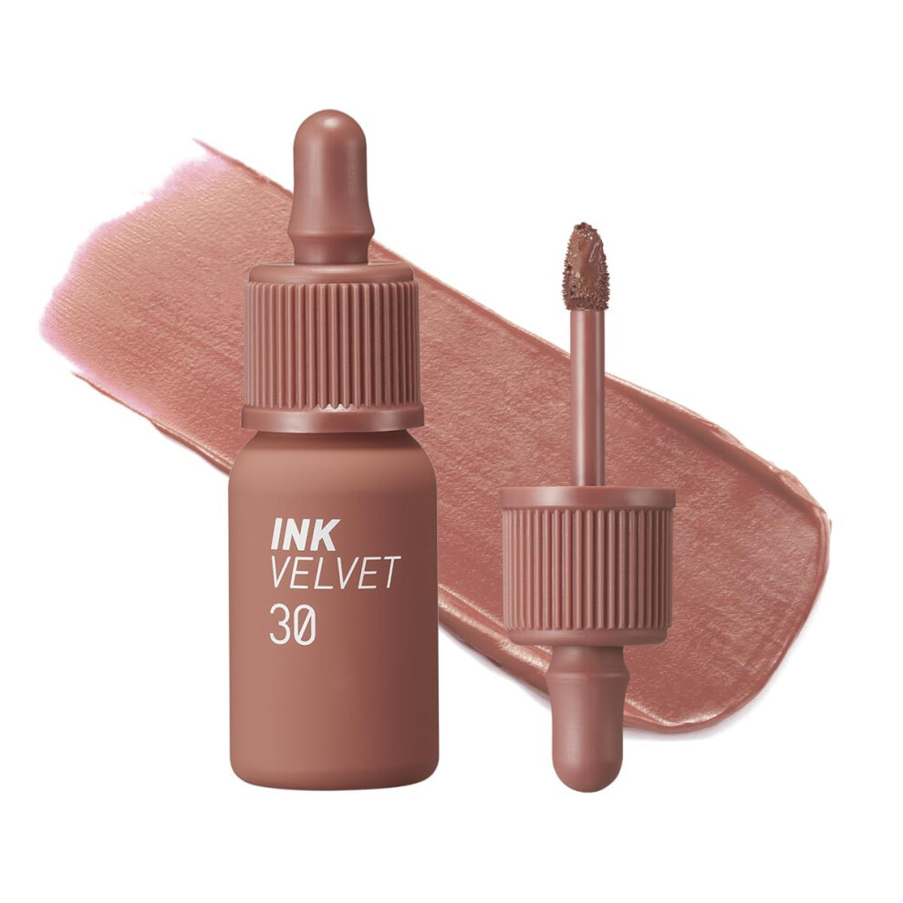 Peripera Cream Ink The Velvet Lip Tint - High Pigment Color Longwear Weightless Not Animal Tested Gluten-Free Paraben-Free (030 Classic Nude (New)