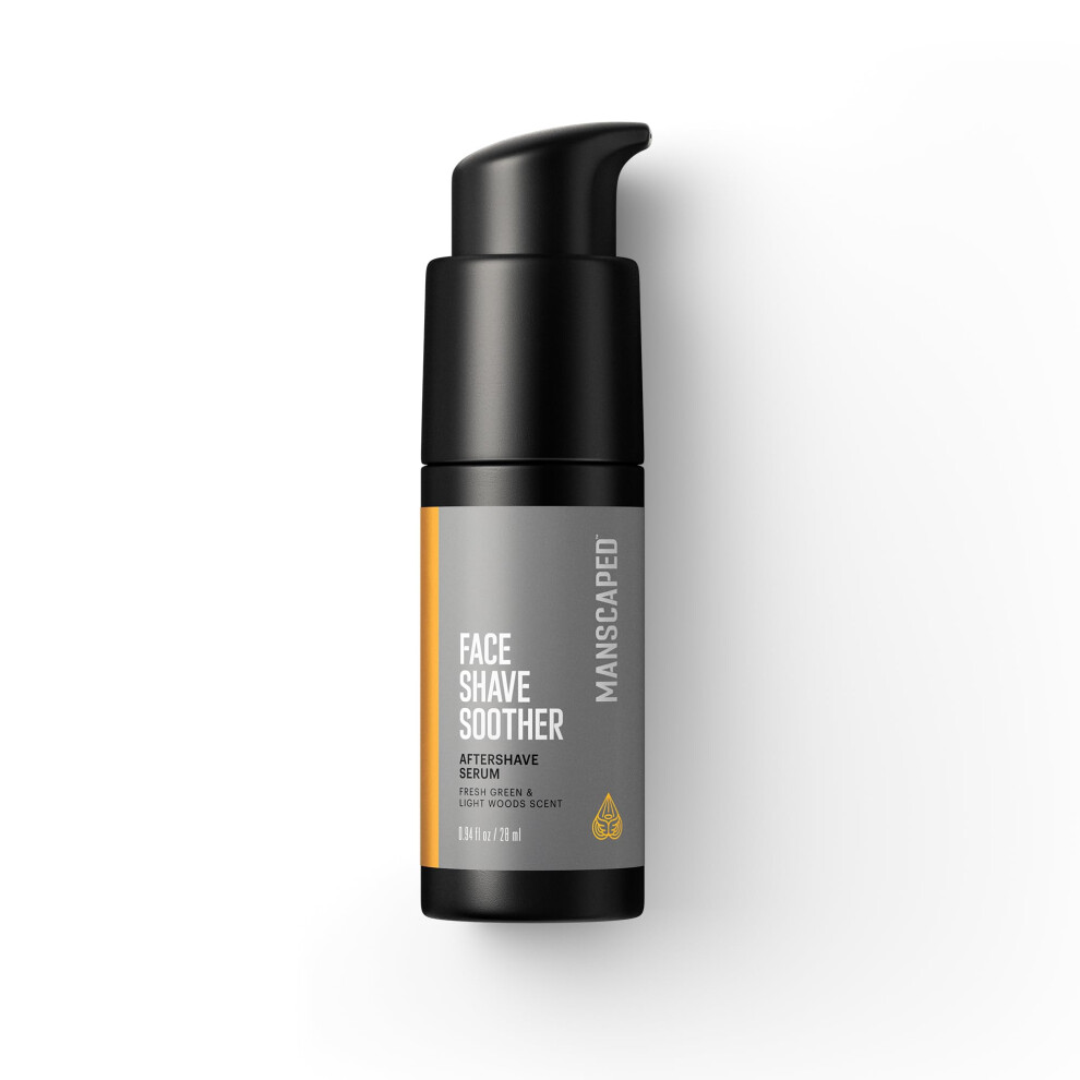 Manscaped Red Face Shave Soother Men's Aftershave Serum Infused With Algae Menthyl Lactate & Vitamin B3 For Cooling Soothing & Hydration Vega