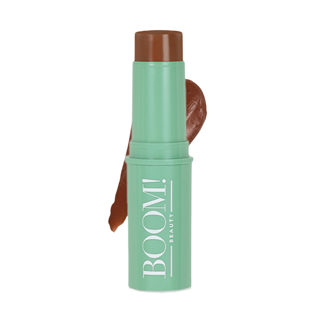 Boom! By Cindy Josep Boom Beauty Boom Stick Bronzer: 3-In-1 Blush Stick For Eyes Lips & Cheek Long-Wearing Blendable & Building Color Vegan Lipstick Pen For A Cream