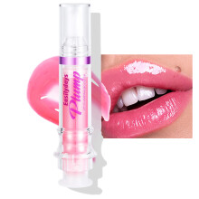 Easilydays Lip Gloss Plumper Glossy Lip Lipstick, Lifter Gloss, Hydrating, Volumizes, High-Shine, Lip Plumping Lip Glass Mirror Lip Glaze Lip Makeup,
