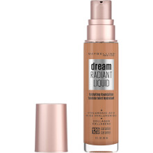 Maybelline Dream Radiant Liquid Medium Coverage Hydrating Makeup Lightweight Liquid Foundation Caramel 1 Fl; Oz