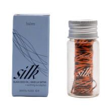 Silke Expanding Dental Floss - Nigella Sativa Eucalyptus Cruelty-Free Sustainable Emballage