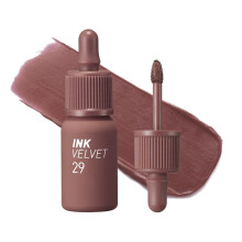 Peripera Ink the Velvet Lip Tint - Cor de alta pigmentao Longwear Sem peso No testado em animais Sem glten Sem parabenos (029 COCOA NUDE (NOV