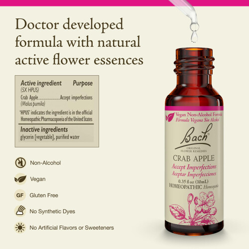 Bach, Original Blüten-Essenzen, Holzapfel, 0,35 fl oz (10 ml) 1