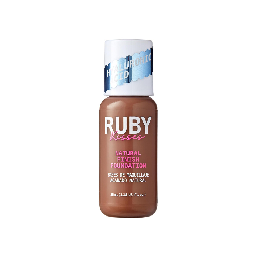 Ruby Kisses No More Blemish Liquid Foundation With Hyaluronic Acid Blemish Control Semi Matte Medium Coverage Buildable Long Lasting Lightwei