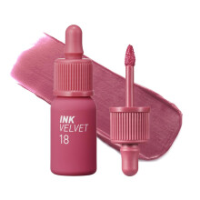 Peripera Ink the Velvet Lip Tint - High Pigment Color Longwear Weightless Not Animal Tested Gluten-Free Paraben-Free (018 STAR PLUM PINK (NE
