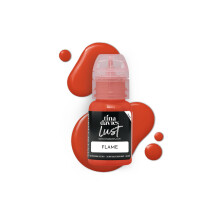 Tina Davies Professional Envy & Lust Lip Pigments - Maquiagem permanente para lbios - Cores curam fiel ao tom - Alta reteno - Lust Flame Frasc