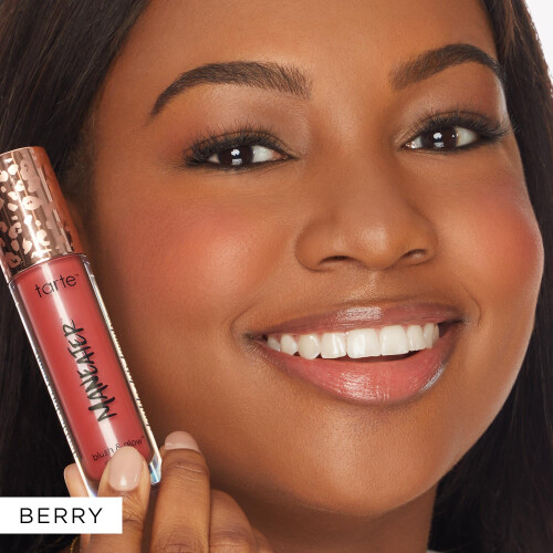 tarte maneater blush e brilho nas bochechas - berry 2