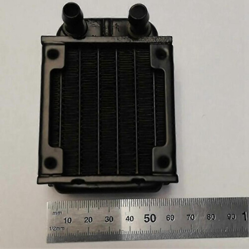 2x Pc Water Cooling Aluminum Radiator Multi-channels 60mm for Computer Led Beauty Apparatus 1