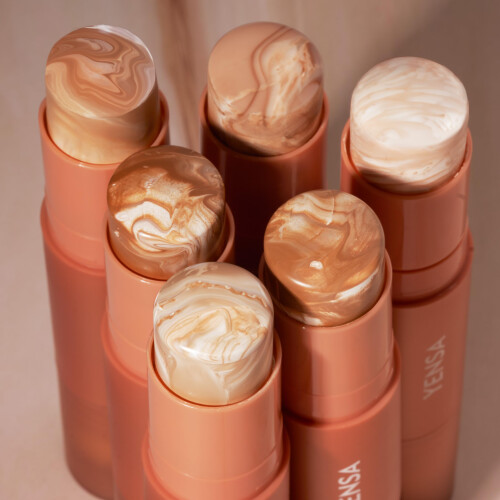 YENSA Super Serum Silk Foundation Stick  Full Coverage Foundation Contour Concealer Bronzer All-In-One 100 ml/3,5 oz (Medium 2) 2