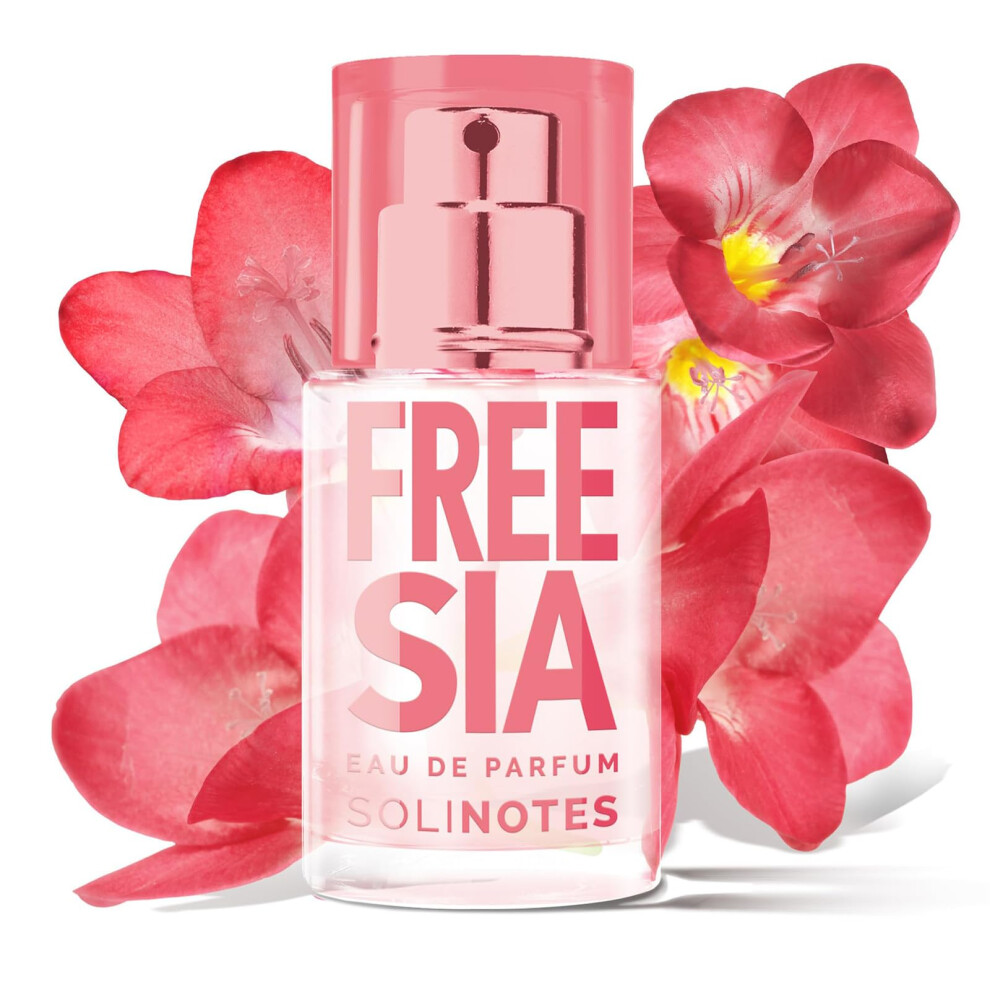 Solinotes Paris Solinotes Freesia Perfume For Women - Eau De Parfum | Delicate Floral And Soothing Scent - Made In France - Vegan - 0.5 Fl.oz