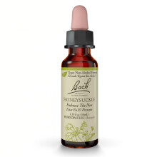 Bach Original Flower Remedies Honeysuckle (Non-Alcohol Formula) - Embrace The Now - Natural Homeopathic Flower Essence for Emotional Balance - V