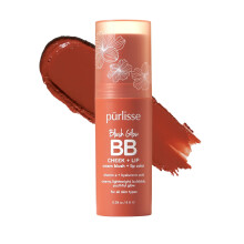 purlisse Blush Stick 2-in-1 Cheek Lip Tint Stick - 100% natuurlijk veganistisch - opbouwbare lichtgewicht glanscrme Blush hydraterende formule v
