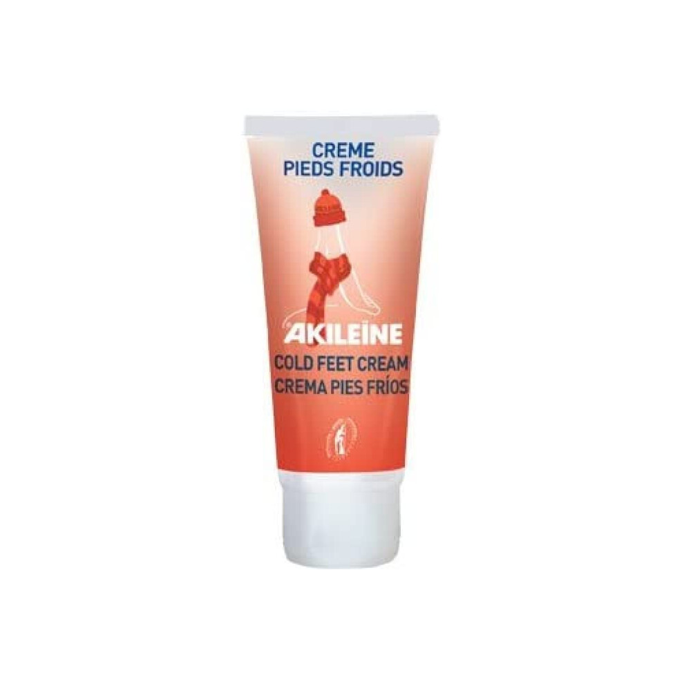 Akileine Cream Cold Feet Warming | Warming Lotions | Warm Feet | Foot Warming | 75Ml