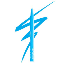 NYX PROFESSIONAL MAKEUP Epic Ink Liner, wasserfester, mattierter flssiger Eyeliner mit veganer Formel  Vintage Baby (Babyblau)