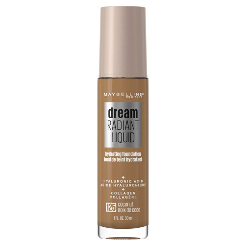 Maybelline Maybelline Dream Radiant Liquid Medium Coverage Hydrating Makeup Lightweight Liquid Foundation Cocon 1 Count 1